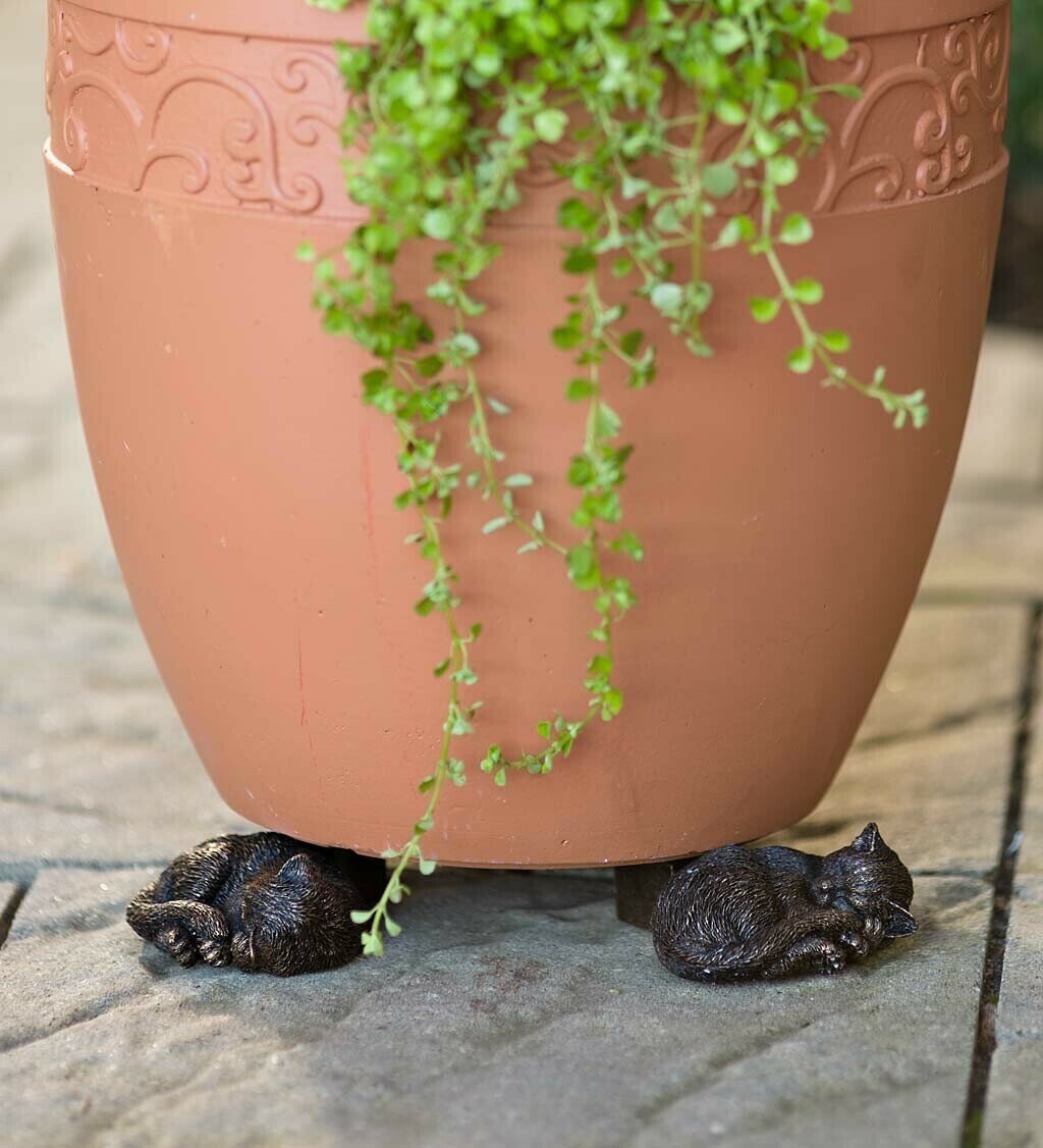 Decorative Animal Plant Pot Feet, Frost-Resistant Poly-Resin, view 5