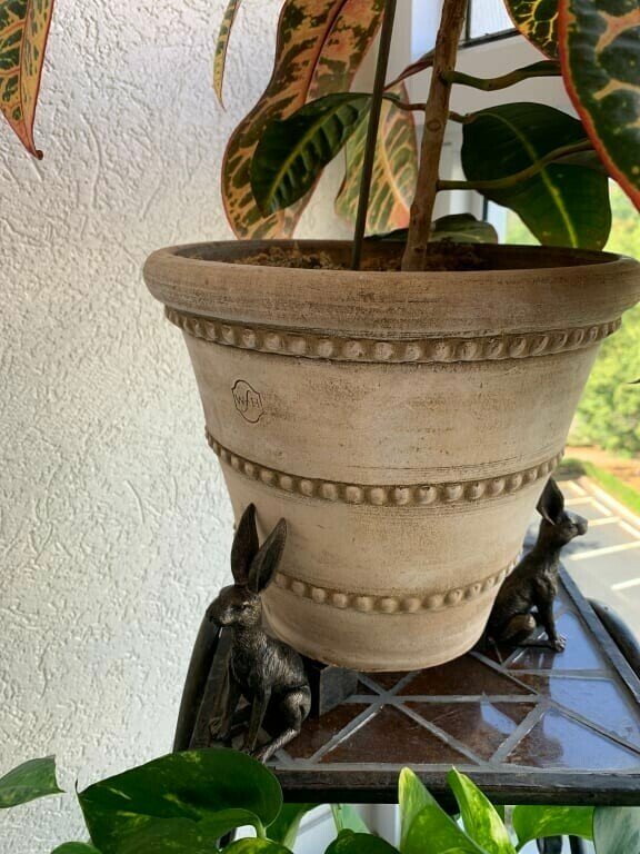 Decorative Animal Plant Pot Feet, Frost-Resistant Poly-Resin, view 7