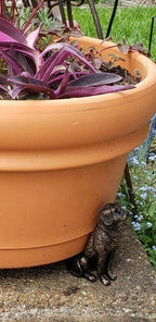 Decorative Animal Plant Pot Feet, Frost-Resistant Poly-Resin, view 8