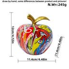 Decorative Apple Figure with Artistic Design | Thrascher