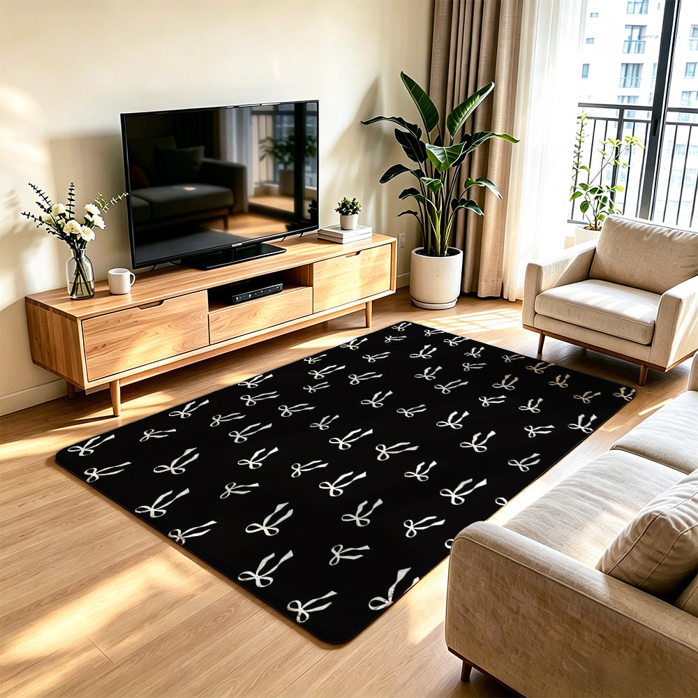 Decorative Area Rug Gray Green | Thrascher