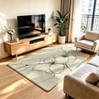 Decorative Area Rug Gray Green | Thrascher