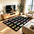 Decorative Area Rug Gray Green | Thrascher