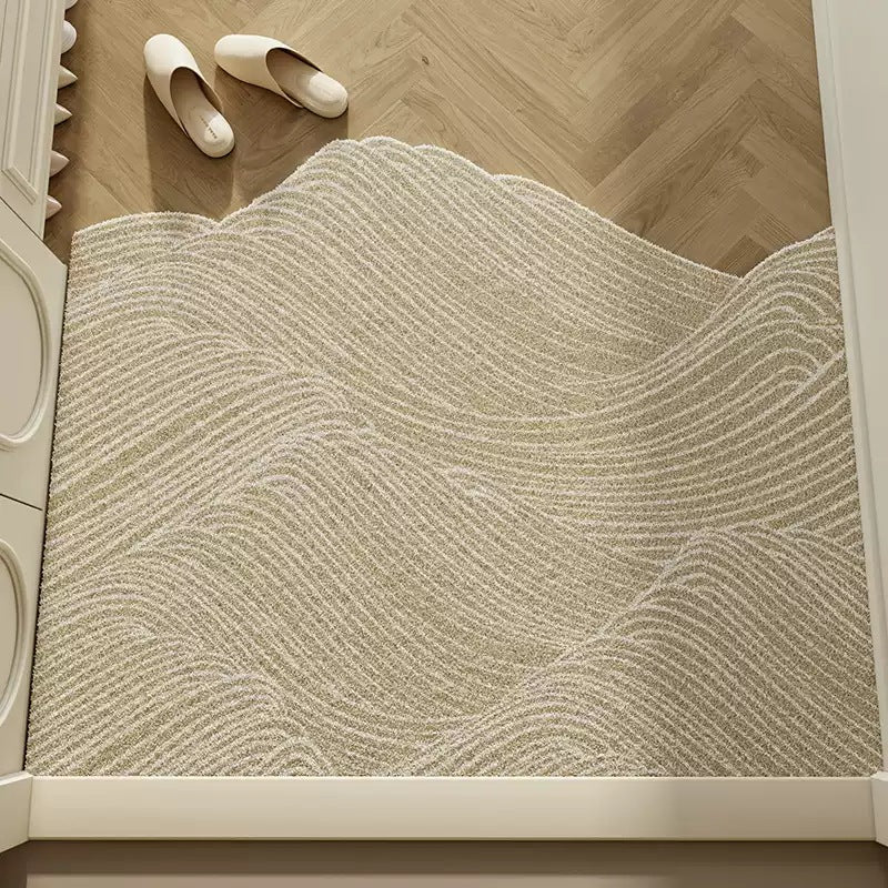 Decorative Area Rug Orange Green | Thrascher