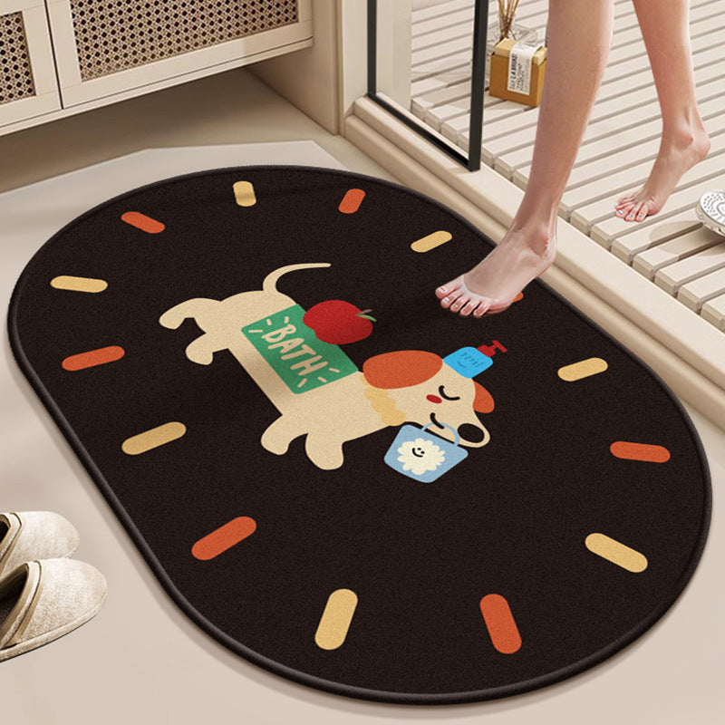 Decorative Area Rug Pink Red | Thrascher