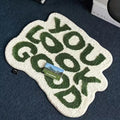 Decorative Area Rug Soft Textile Non Slip | Thrascher