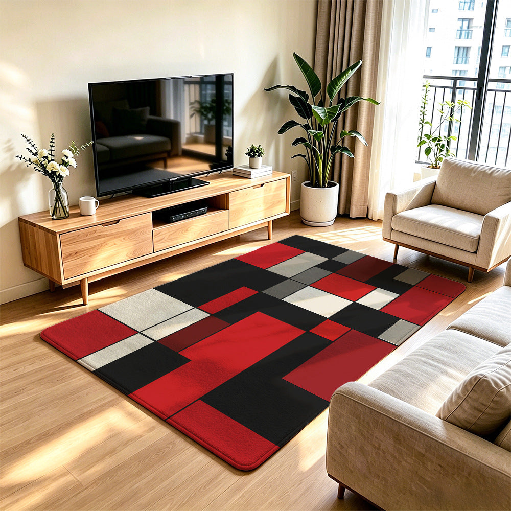 Decorative Area Rug Soft Textile | Thrascher