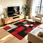 Decorative Area Rug Soft Textile | Thrascher