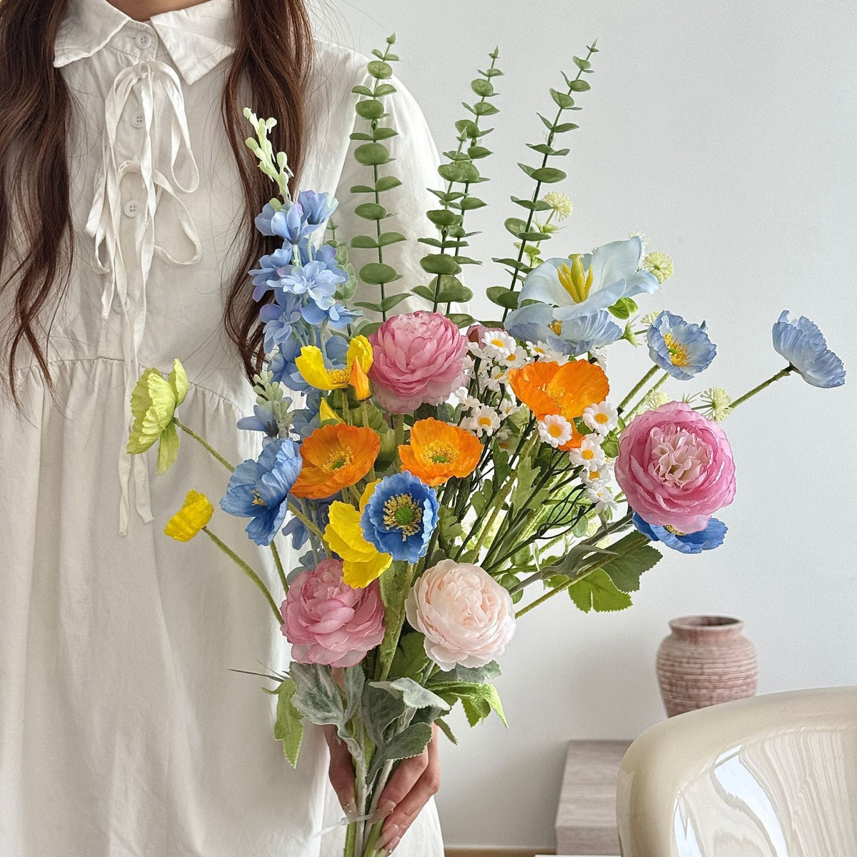 Decorative Artificial Bouquet Model Vcaz | Thrascher