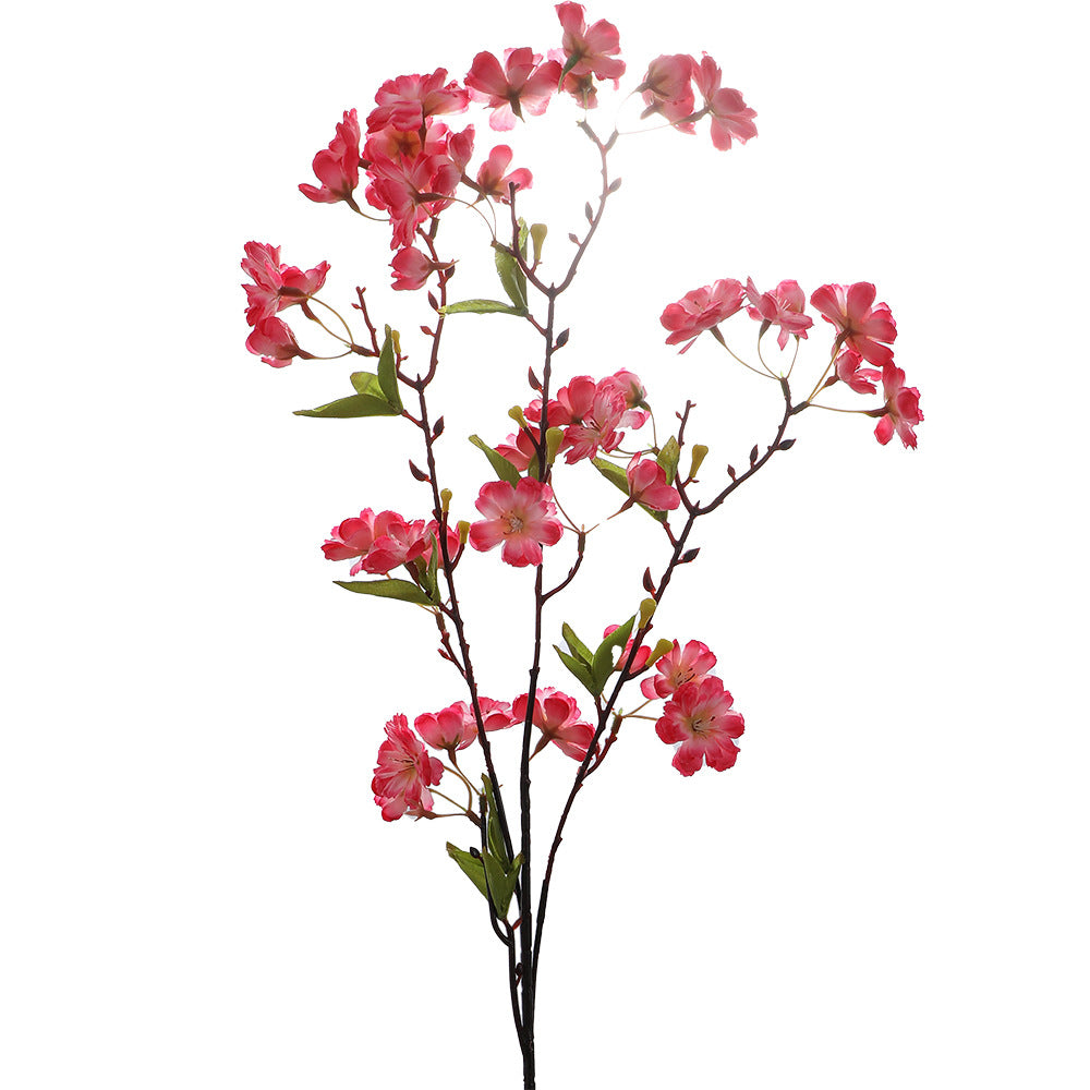 Decorative Artificial Flower Bouquet Magenta White | Thrascher