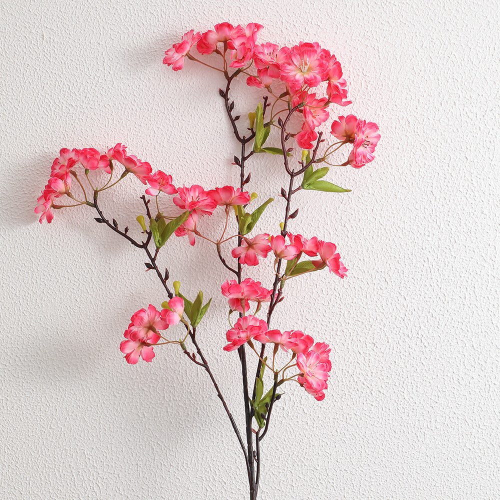 Decorative Artificial Flower Bouquet Magenta White | Thrascher