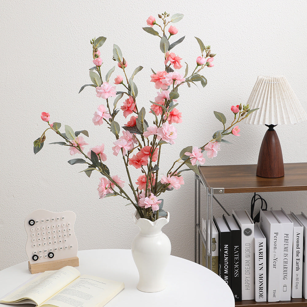 Decorative Artificial Flower Bouquet Red Pink | Thrascher