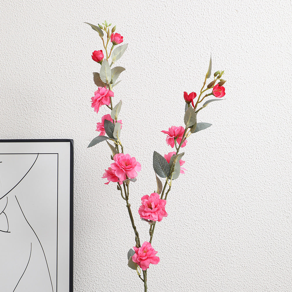 Decorative Artificial Flower Bouquet Red Pink | Thrascher