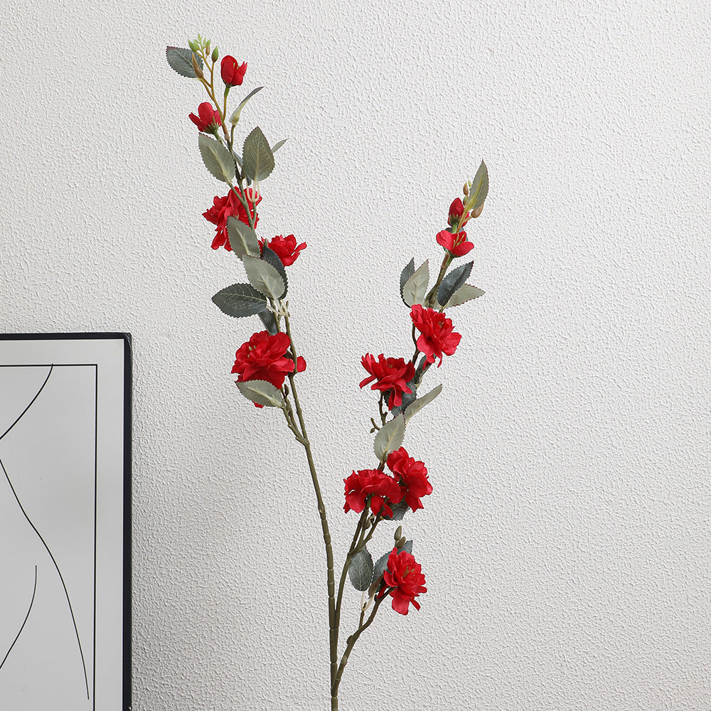 Decorative Artificial Flower Bouquet Red Pink | Thrascher