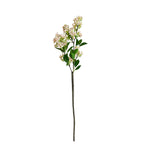 Decorative Artificial Flower Branch Light Lilac White | Thrascher