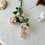 Decorative Artificial Flower Branch Light Lilac White | Thrascher