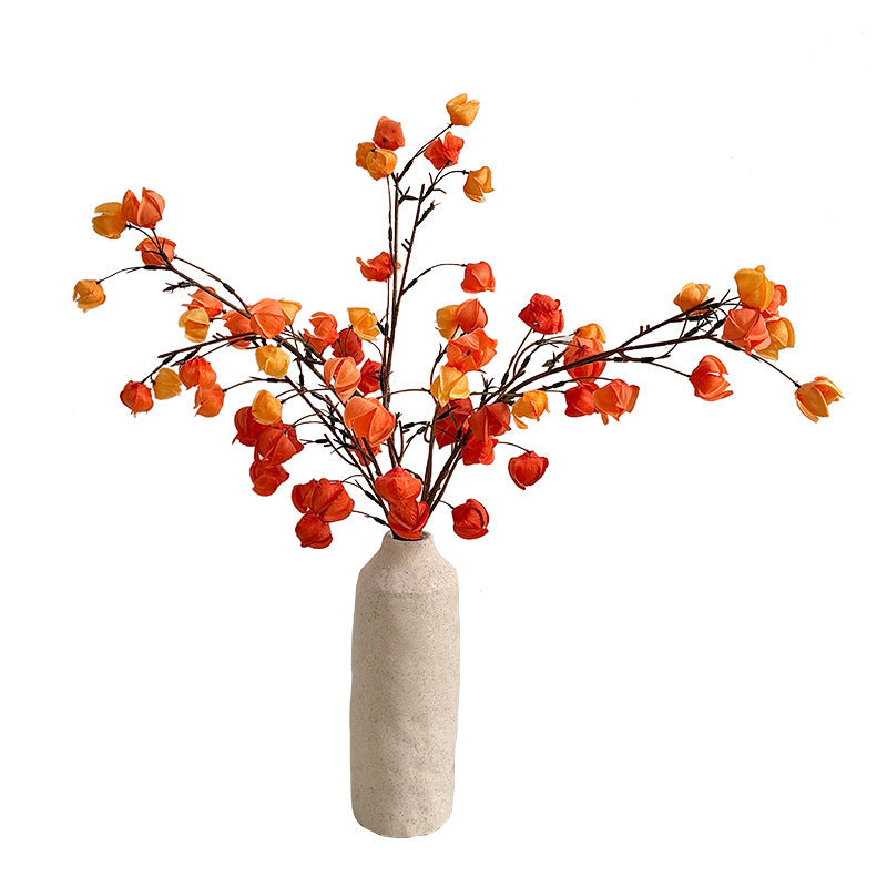 Decorative Artificial Flower Branch Orange | Thrascher