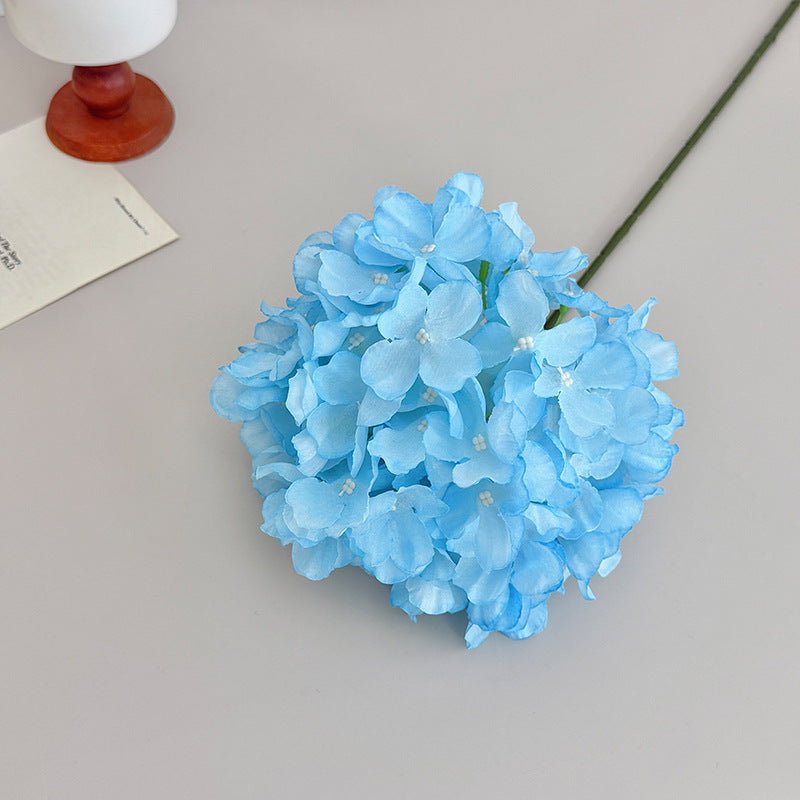 Decorative Artificial Flowers Light Blue Champagne | Thrascher