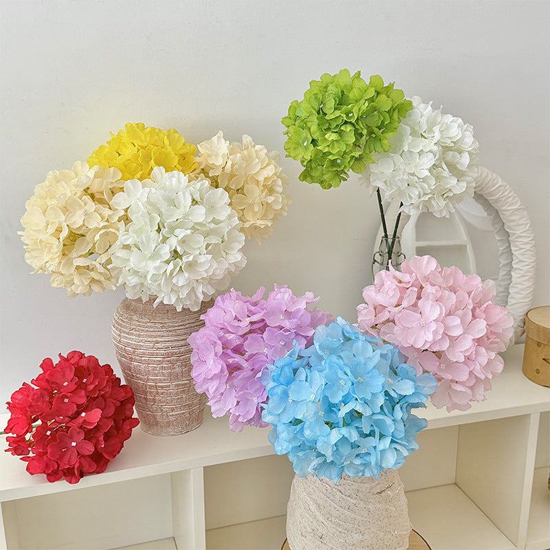 Decorative Artificial Flowers Light Blue Champagne | Thrascher