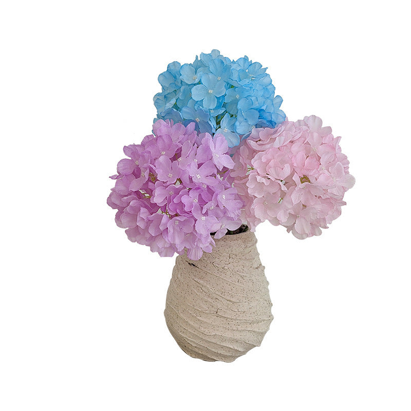Decorative Artificial Flowers Light Blue Champagne | Thrascher