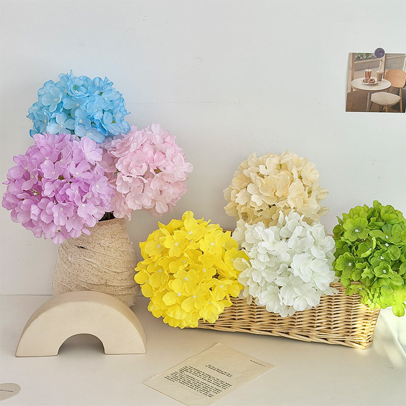 Decorative Artificial Flowers Light Blue Champagne | Thrascher