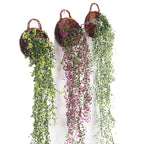 Decorative Artificial Plant White Magenta | Thrascher