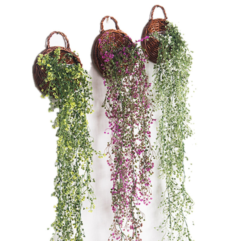 Decorative Artificial Plant White Magenta | Thrascher