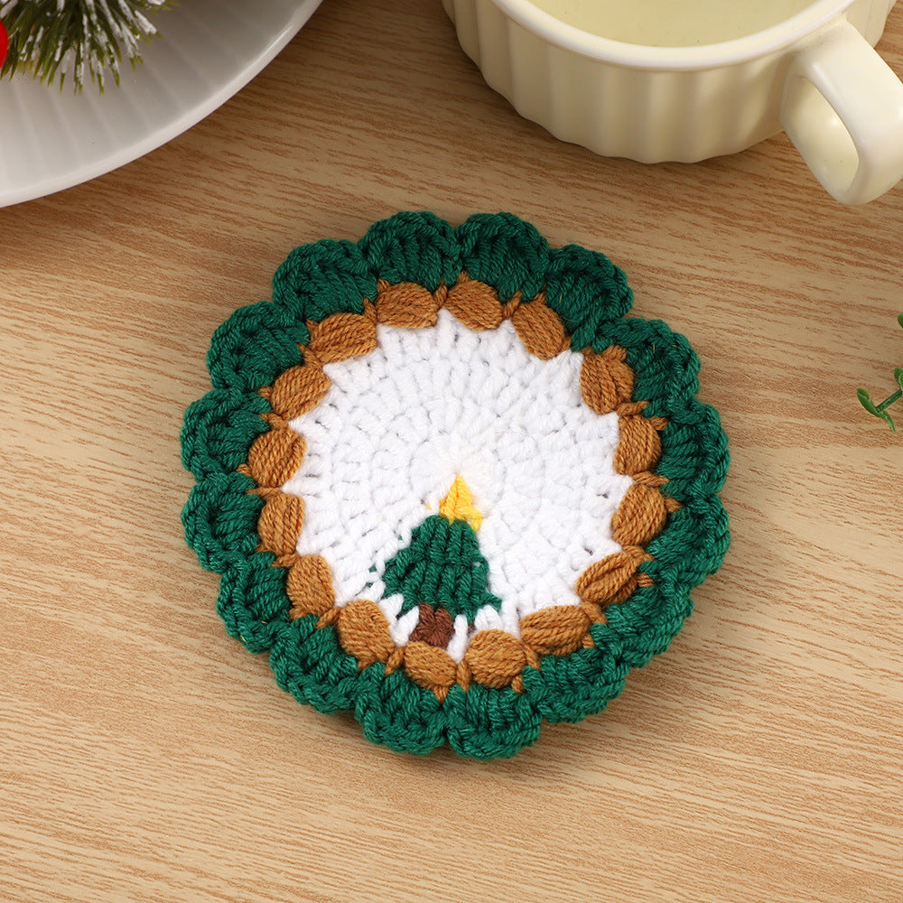 Decorative Artisan Crocheted Coaster | Thrascher