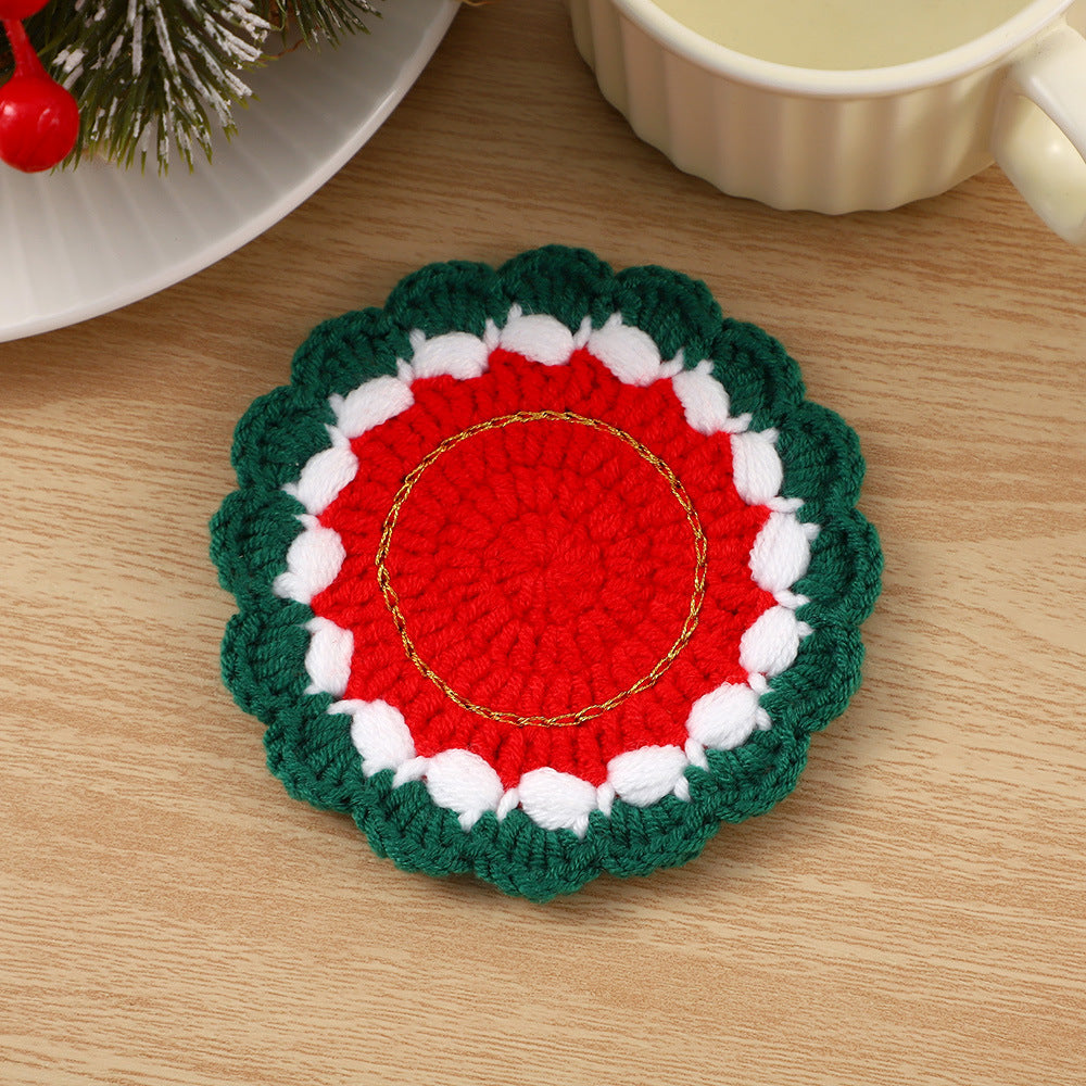 Decorative Artisan Crocheted Coaster | Thrascher