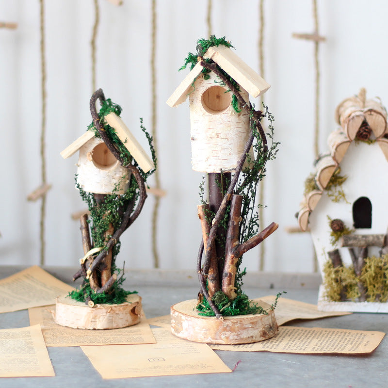 Decorative Birdhouse made of Wood | Thrascher