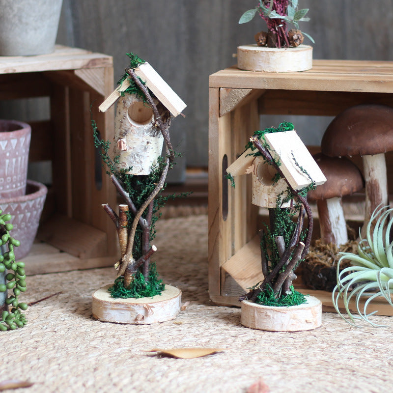 Decorative Birdhouse made of Wood | Thrascher