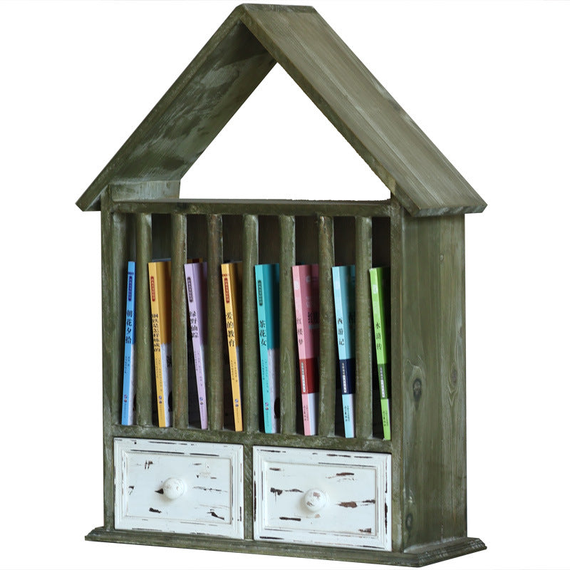 Decorative Bookshelf Wood | Thrascher