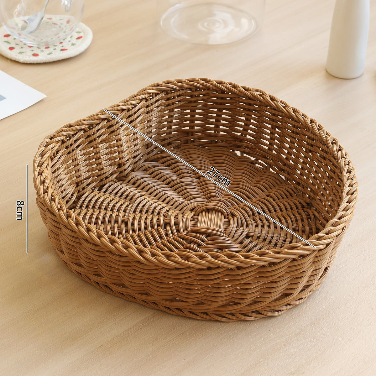 Decorative Braided Fruit Bowl | Thrascher
