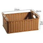 Decorative Braided Storage Bowl Handwoven | Thrascher