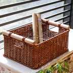 Decorative Braided Storage Bowl Handwoven | Thrascher