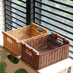 Decorative Braided Storage Bowl Handwoven | Thrascher