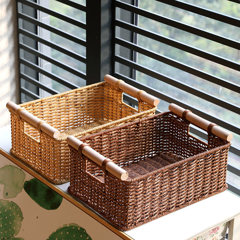 Decorative Braided Storage Bowl Handwoven | Thrascher