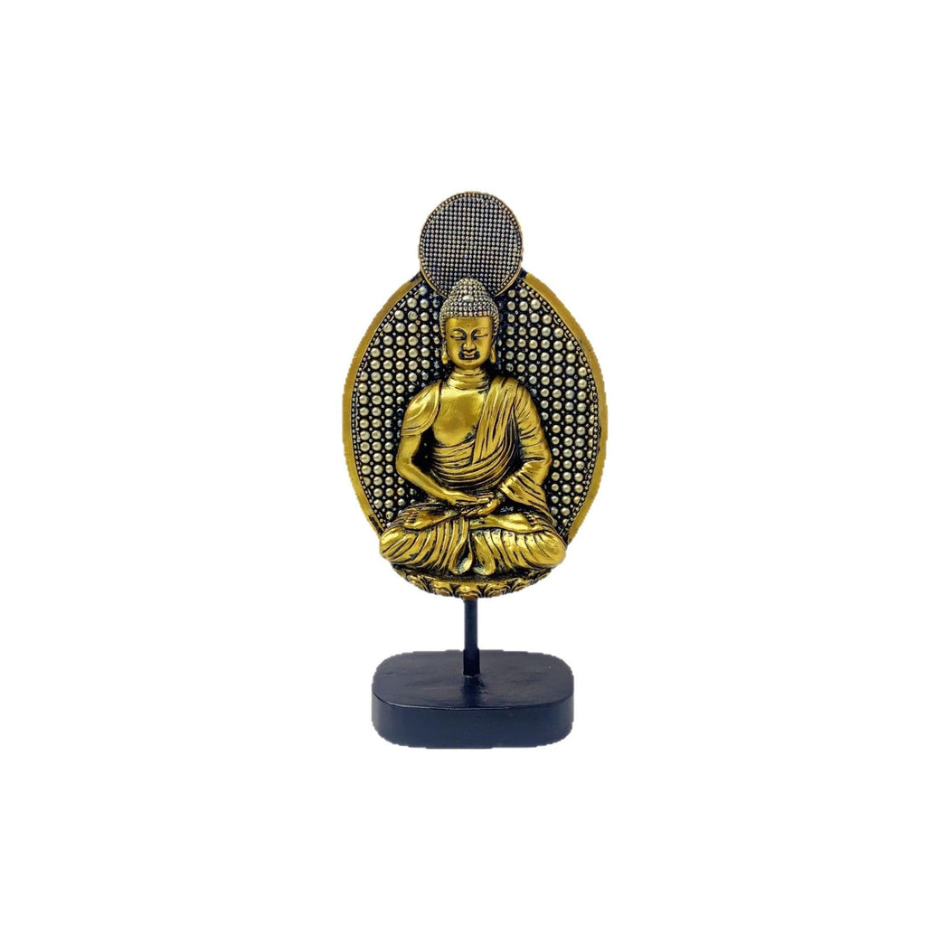 Decorative Buddha Statue Soft Textile Cast Resin | Thrascher