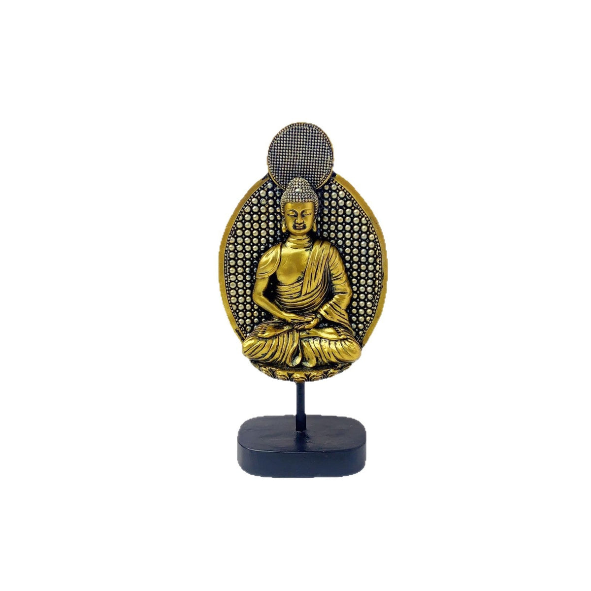 Decorative Buddha Statue Soft Textile Cast Resin | Thrascher