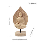 Decorative Buddha Statue Soft Textile Cast Resin | Thrascher