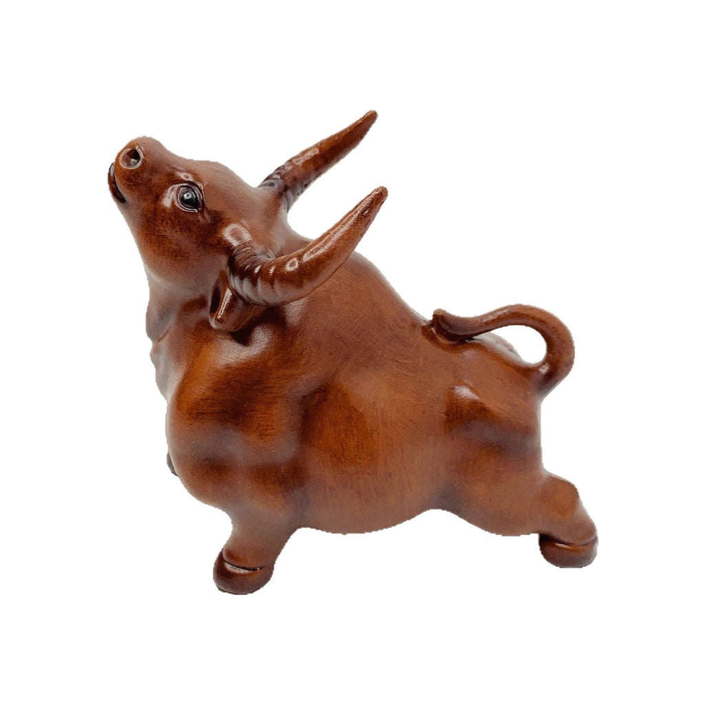 Decorative Bull Figure made of High-Quality Synthetic Resin | Thrascher