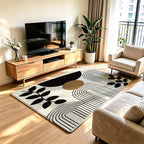 Decorative Butterfly Print Area Rug | Thrascher