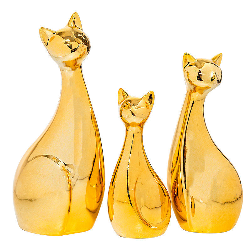 Decorative Ceramic Cat | Thrascher