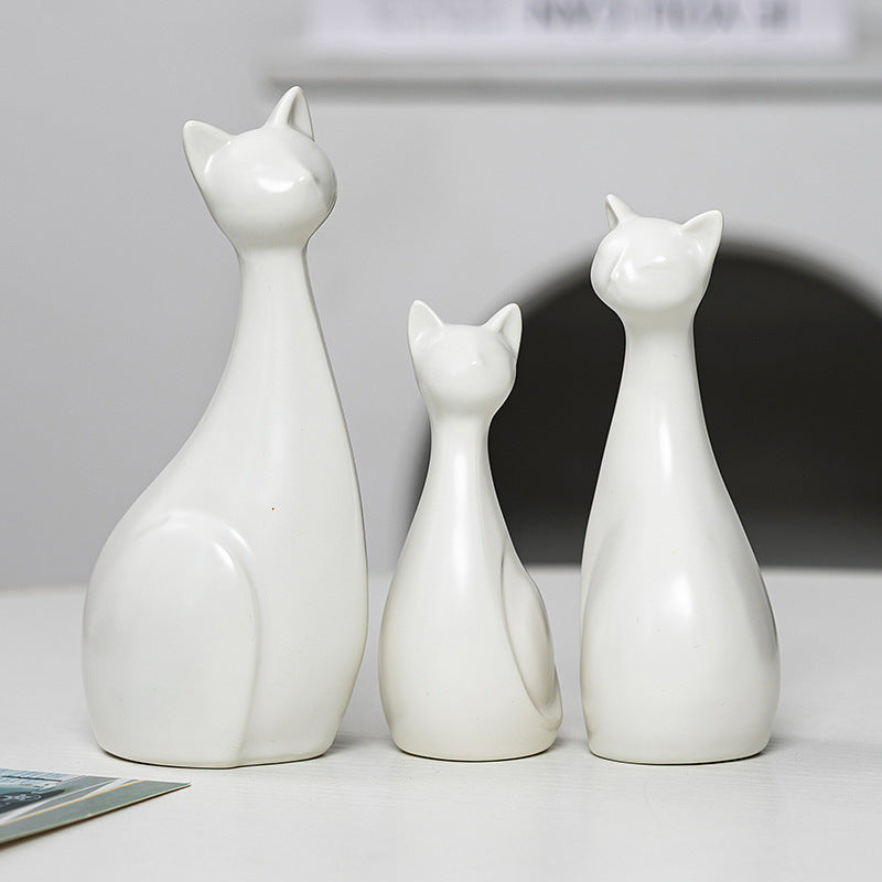 Decorative Ceramic Cat | Thrascher