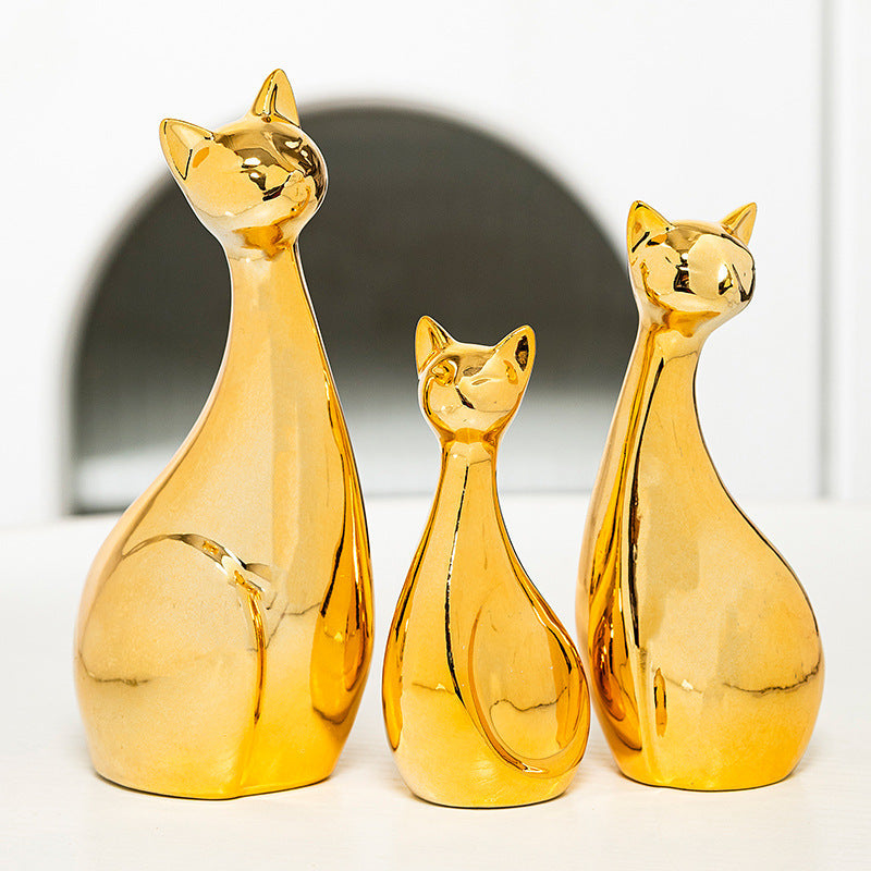Decorative Ceramic Cat | Thrascher