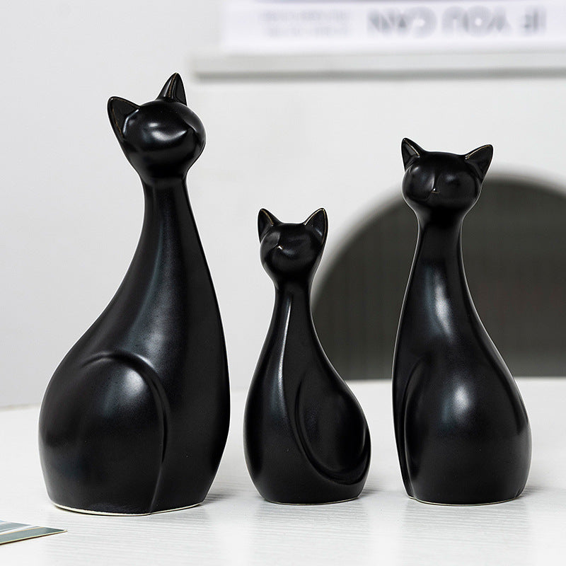 Decorative Ceramic Cat | Thrascher