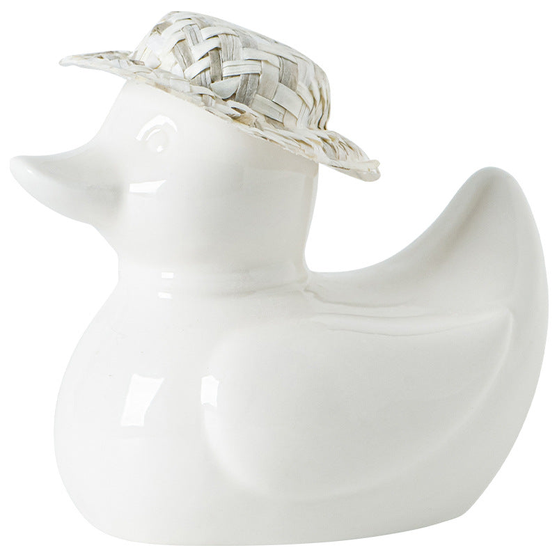 Decorative Ceramic Duck | Thrascher