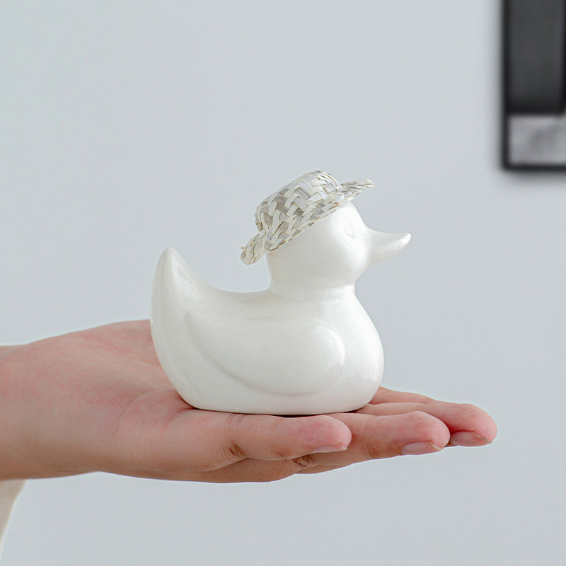 Decorative Ceramic Duck | Thrascher