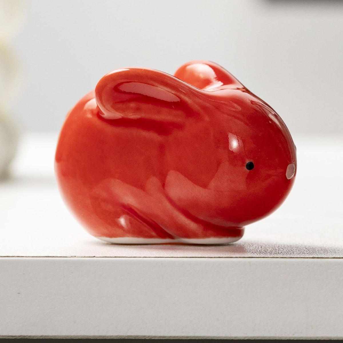 Decorative Ceramic Figure in Bunny Shape | Thrascher
