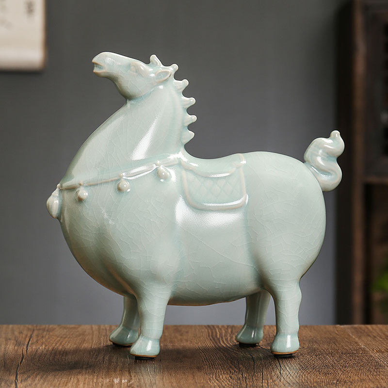 Decorative Ceramic Horse | Thrascher